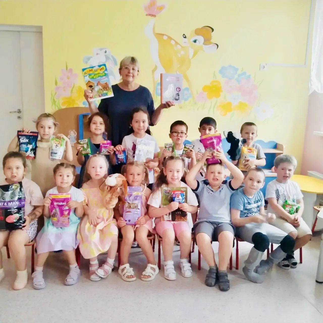 🐶 Акция «Не бросай меня на даче» прошла в группе «Колобок»! 🐱