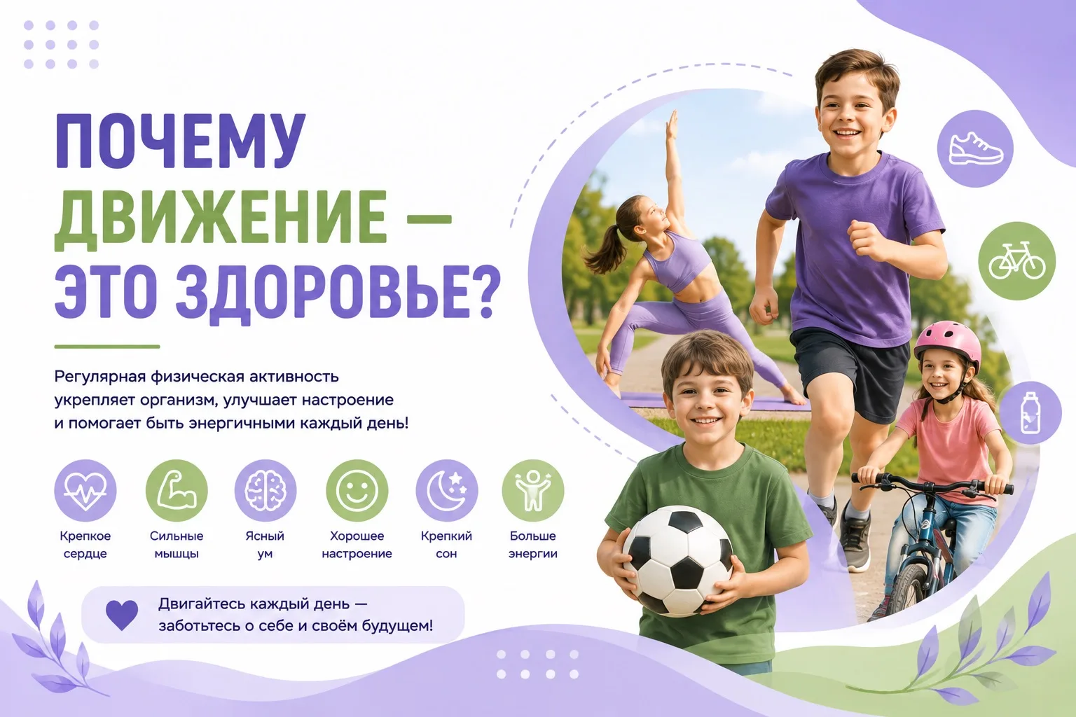🌟 Почему движение — это здоровье?