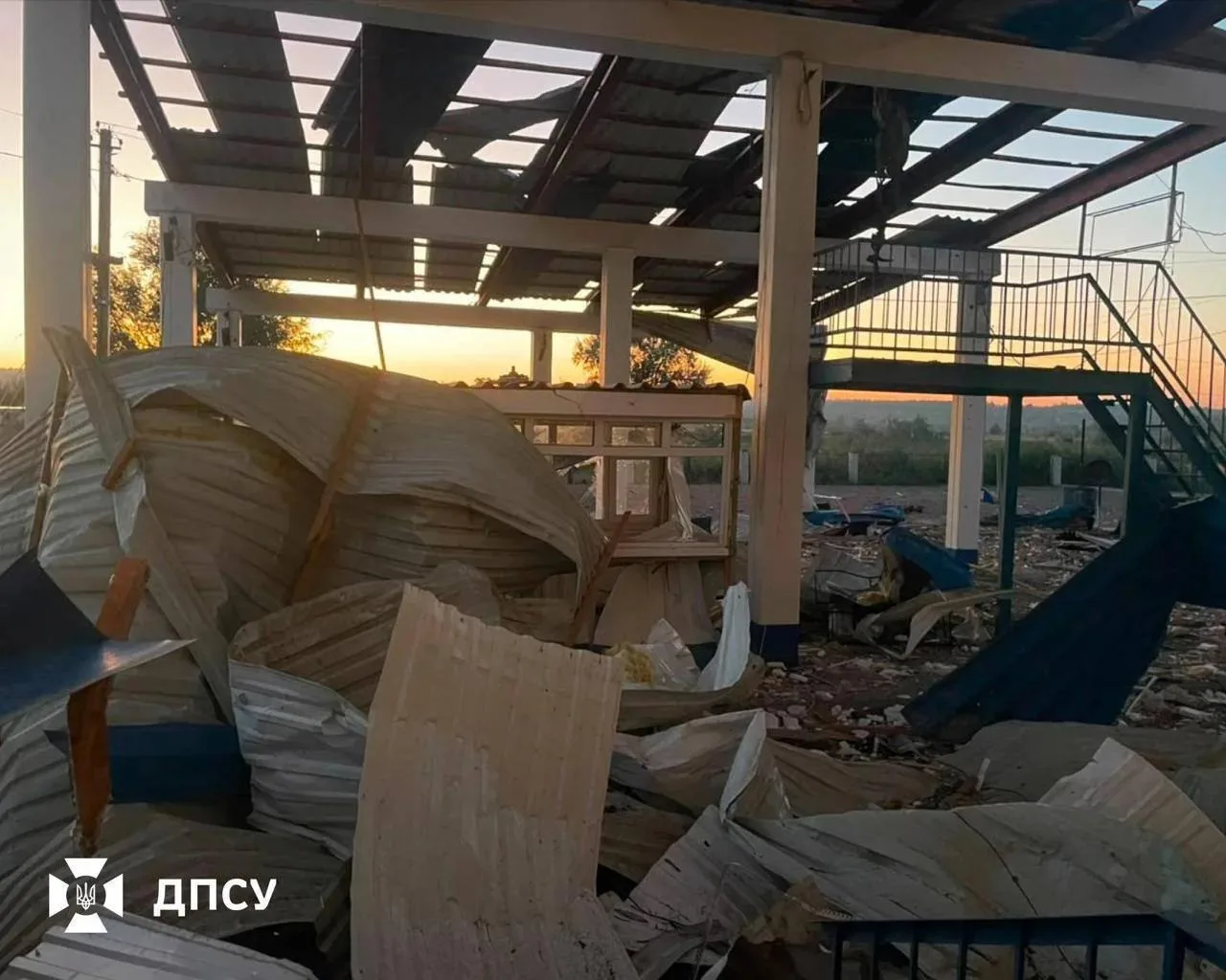 В Одесской области в результате ночной атаки поврежден пункт пропуска «Табаки» на грани...