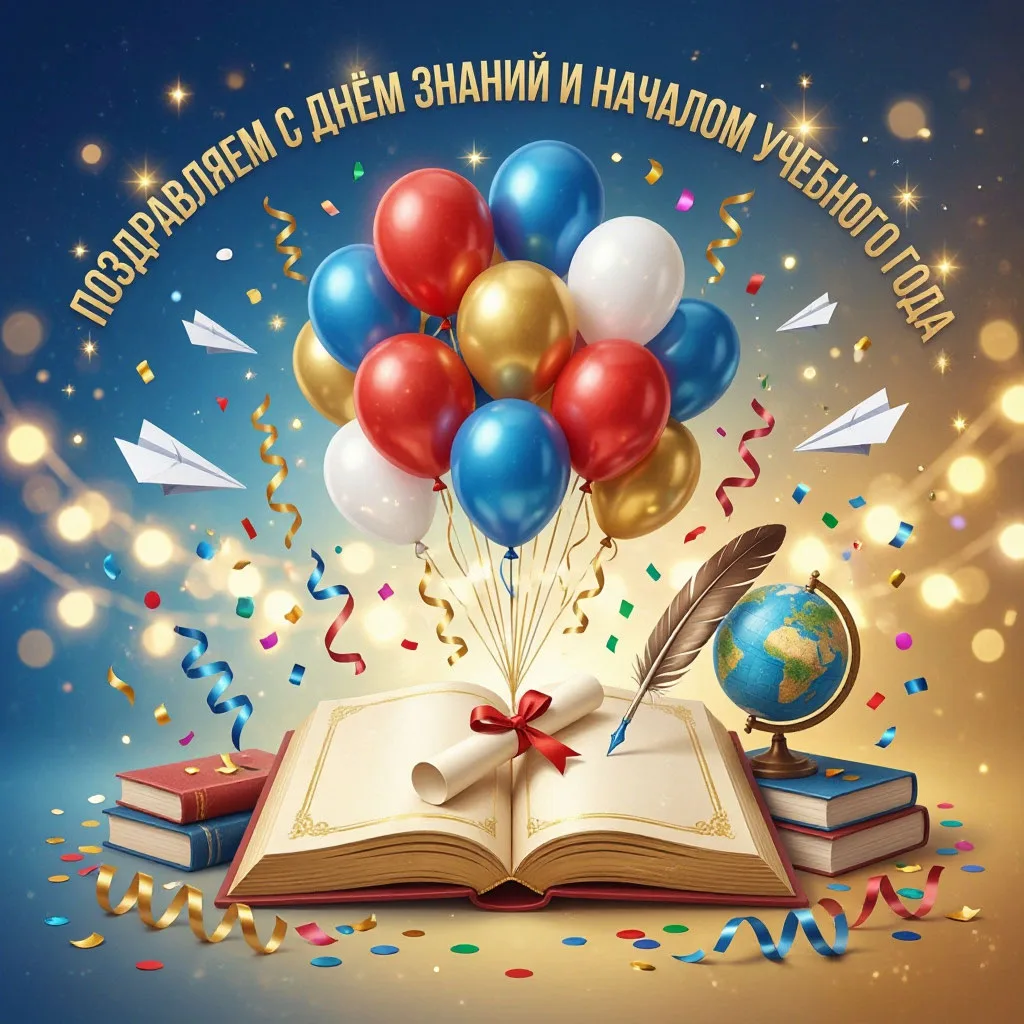 Поздравляем с Днём знаний и началом учебного года! 🎉