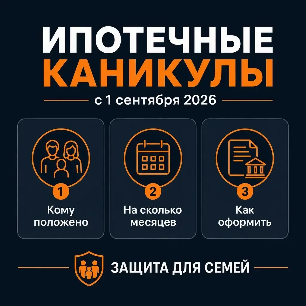 Ипотечные каникулы для семей: инструкция по применению