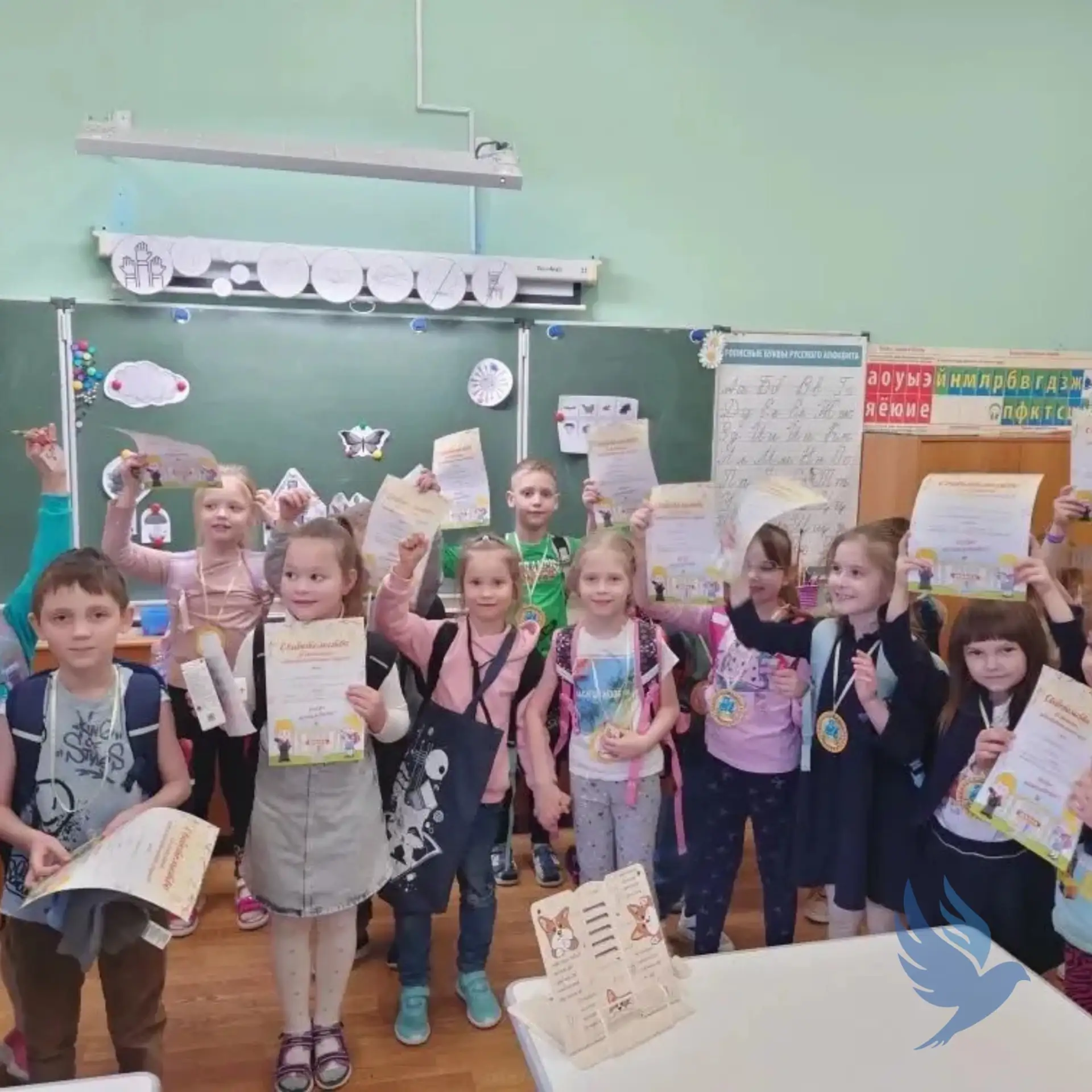 🎒 К школе готов! Вперед — к новым знаниям!  📅 30 апреля в нашей школе прошли последние занятия по ку
