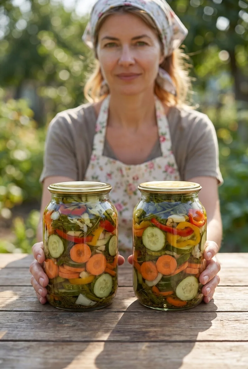 ШЕСТЬ КИЛОГРАММОВ ОВОЩЕЙ — И ВКУСНЫЙ САЛАТ С КАПУСТОЙ НА ЗИМУ ГОТОВ