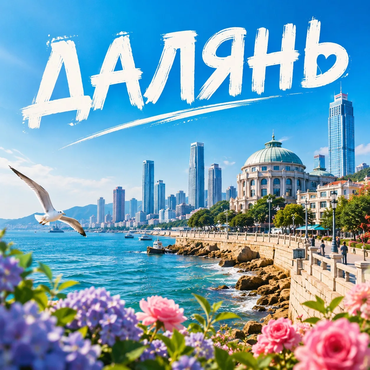 🌊 ДАЛЯНЬ — ПРОДЛЕВАЕМ ЛЕТО В КИТАЕ! 🇨🇳