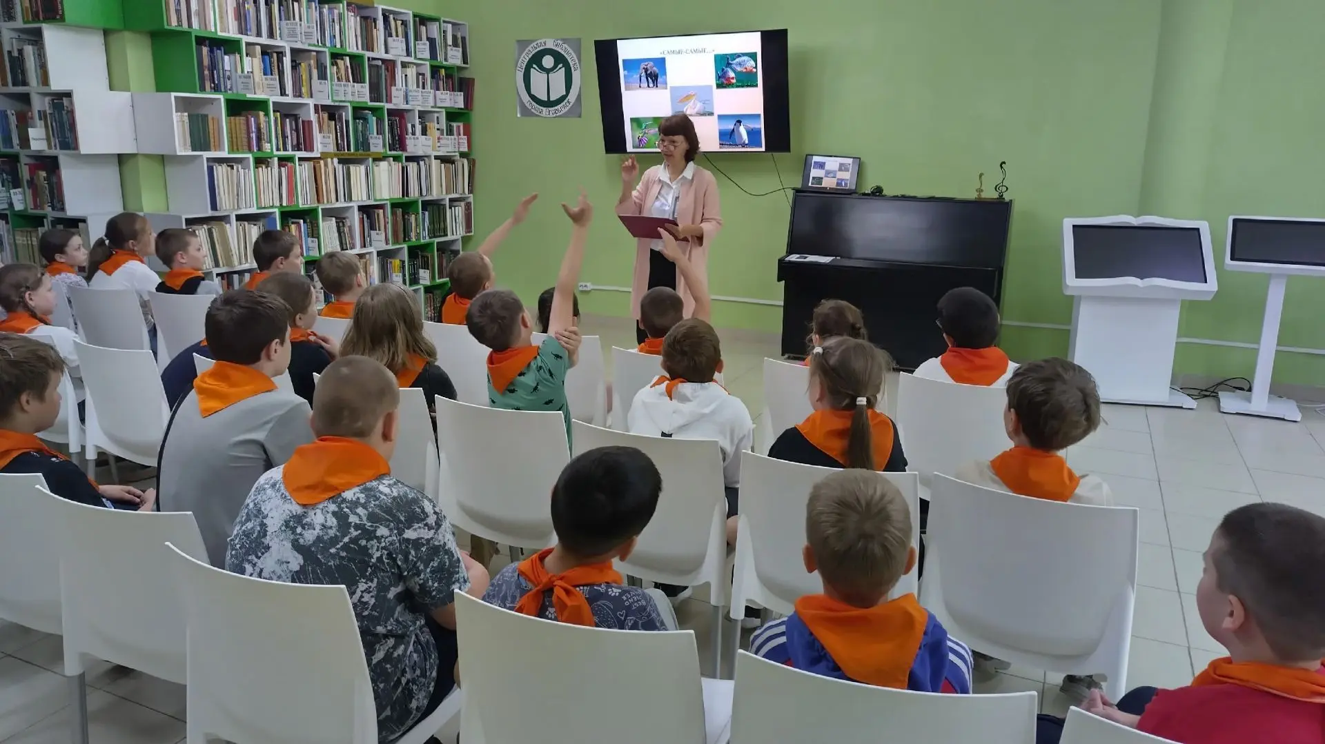 4 июня ребята из летнего пришкольного лагеря МБОУ СОШ № 4 посетили познавательную программу «Все обо