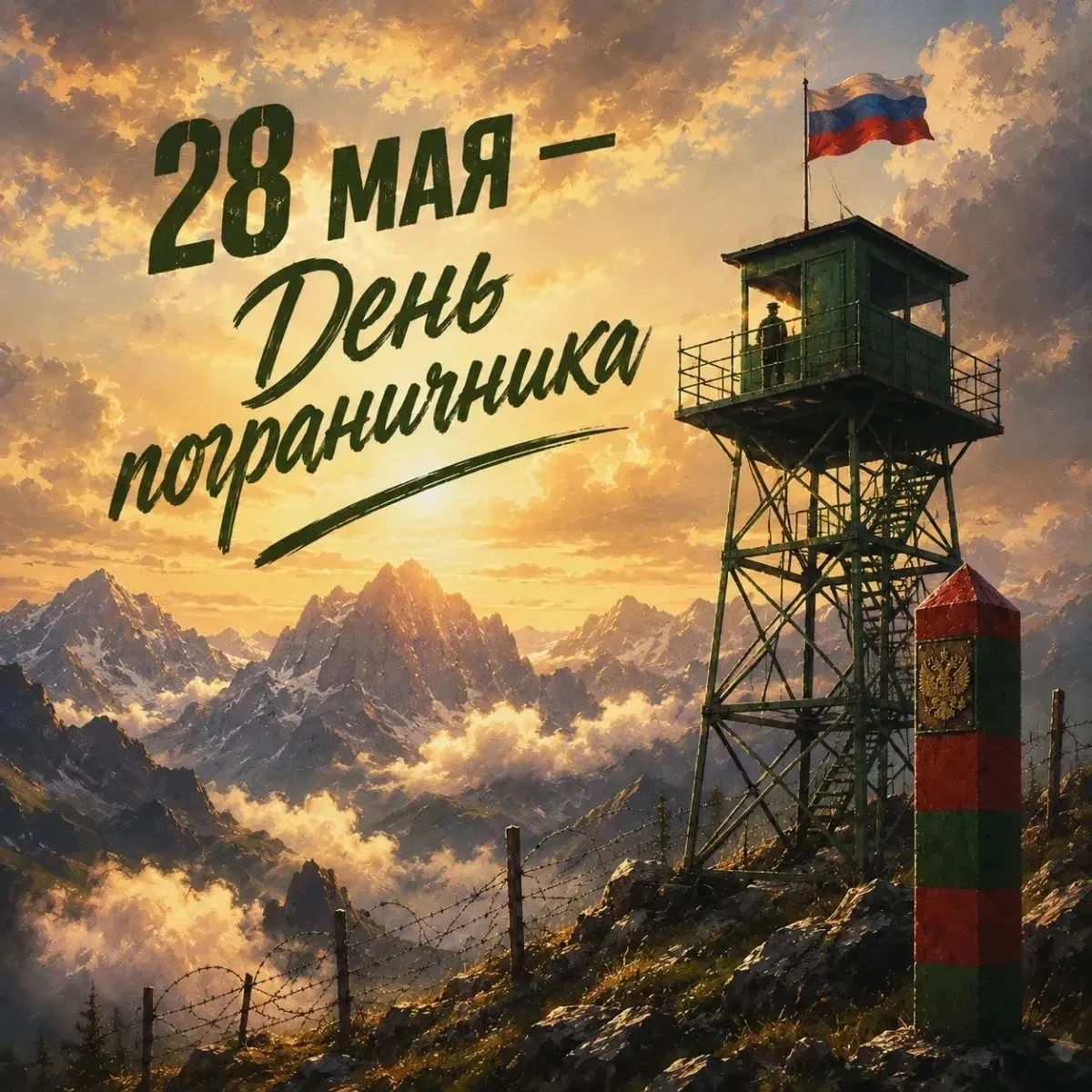 Уважаемые военнослужащие и ветераны пограничных войск! Поздравляем вас с Днём пограничн...
