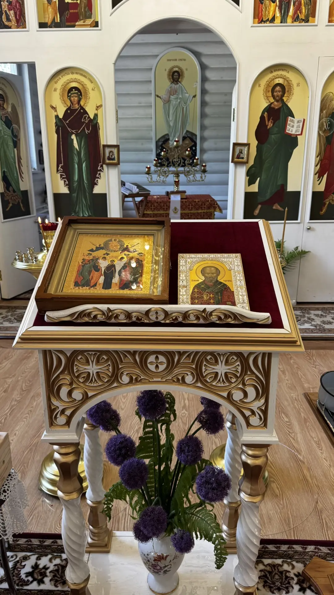 🙏 В день памяти святителя Николая Чудотворца в нашем храме был отслужен водосвятный мо...