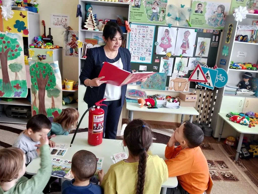 В нашей дошкольной группе прошёл Всероссийский открытый урок культуры безопасности, при...