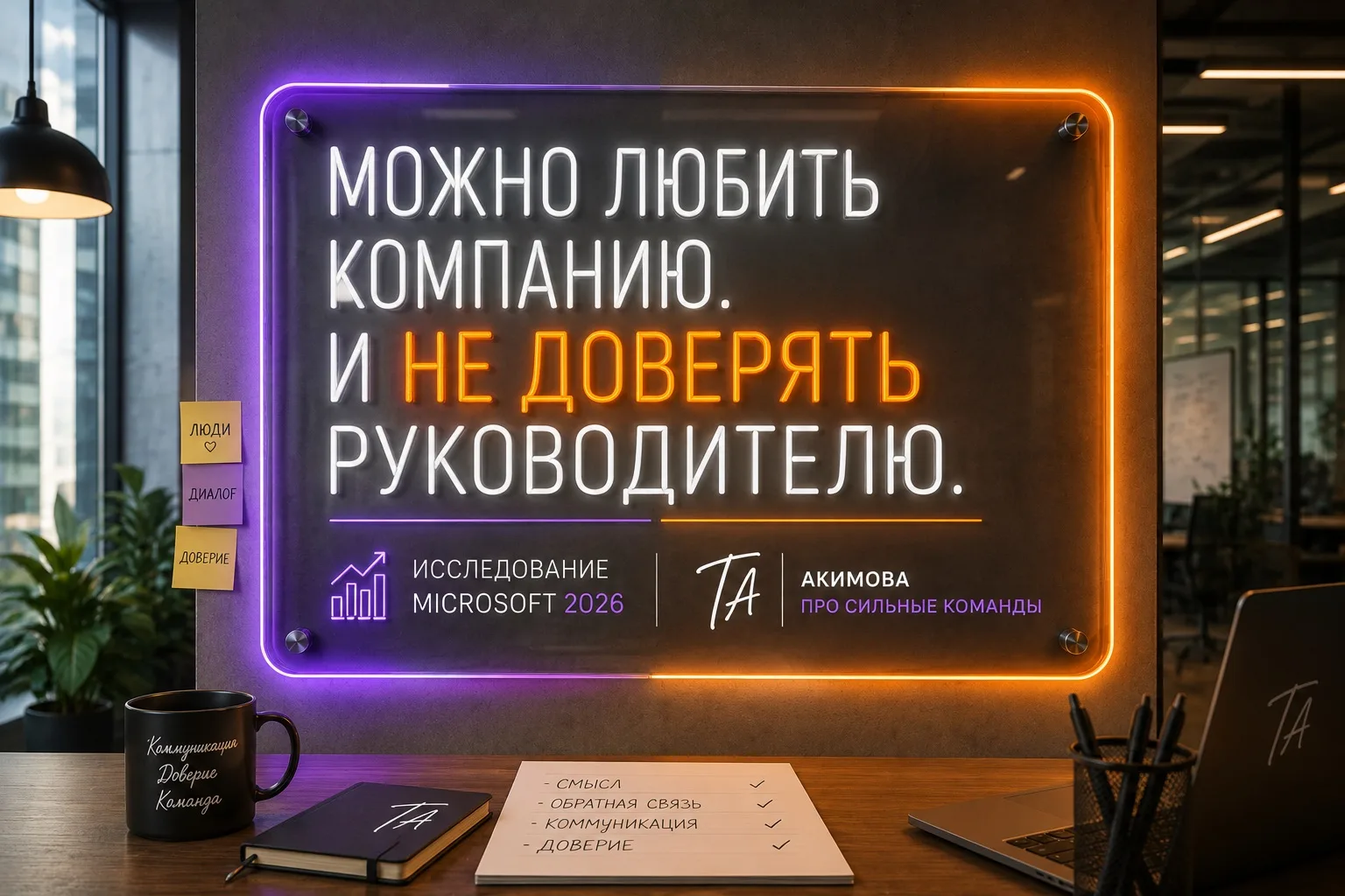 Вовлечённость растёт. А доверие к руководителям падает 🙁