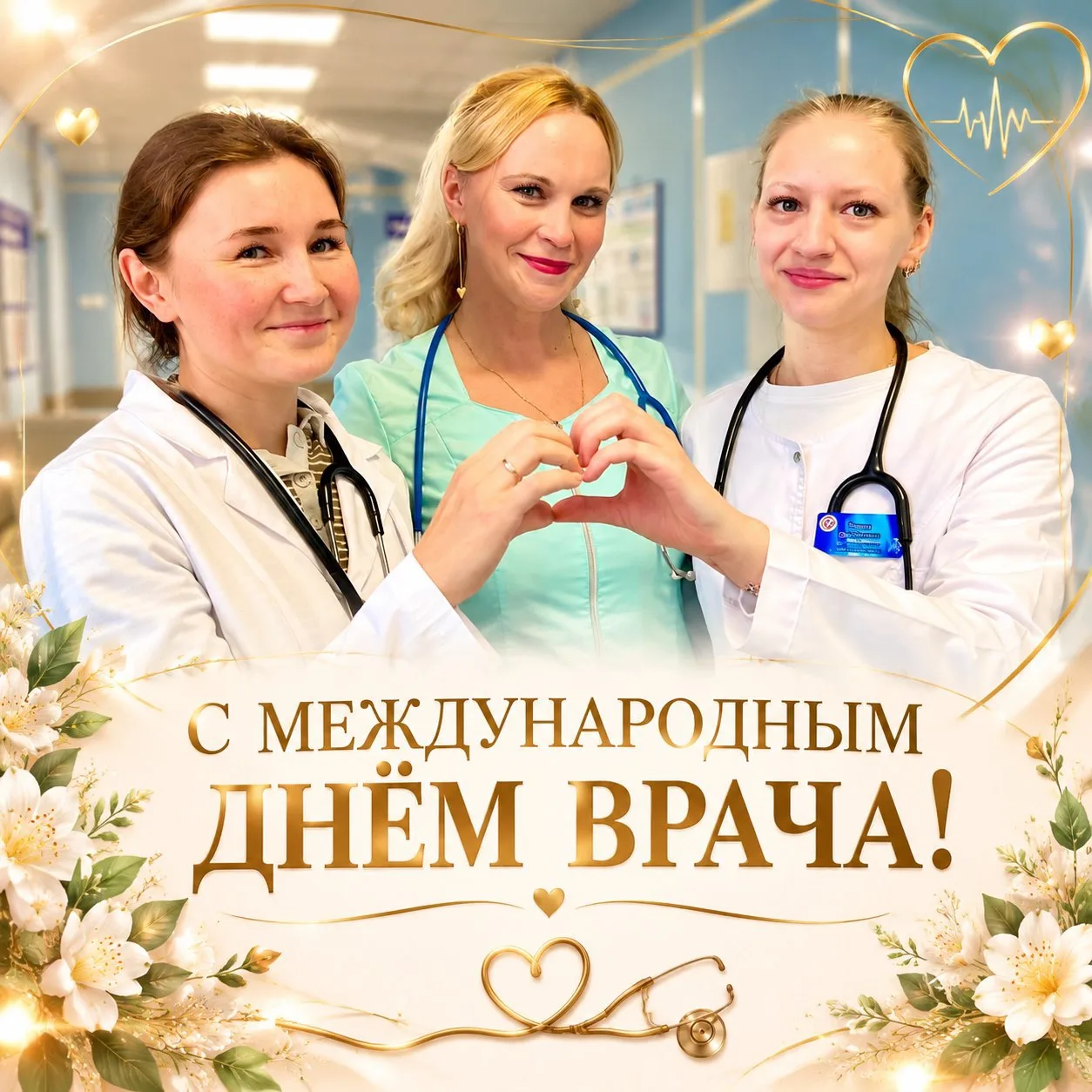 🤍 С МЕЖДУНАРОДНЫМ ДНЁМ ВРАЧА!