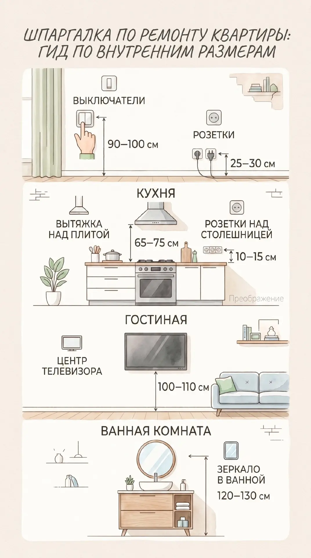 Гид по внутренним размерам в квартире

📌Берите на заметку!

СТРОИТ РОССИЯ🇷🇺Ваш гид в ремонте