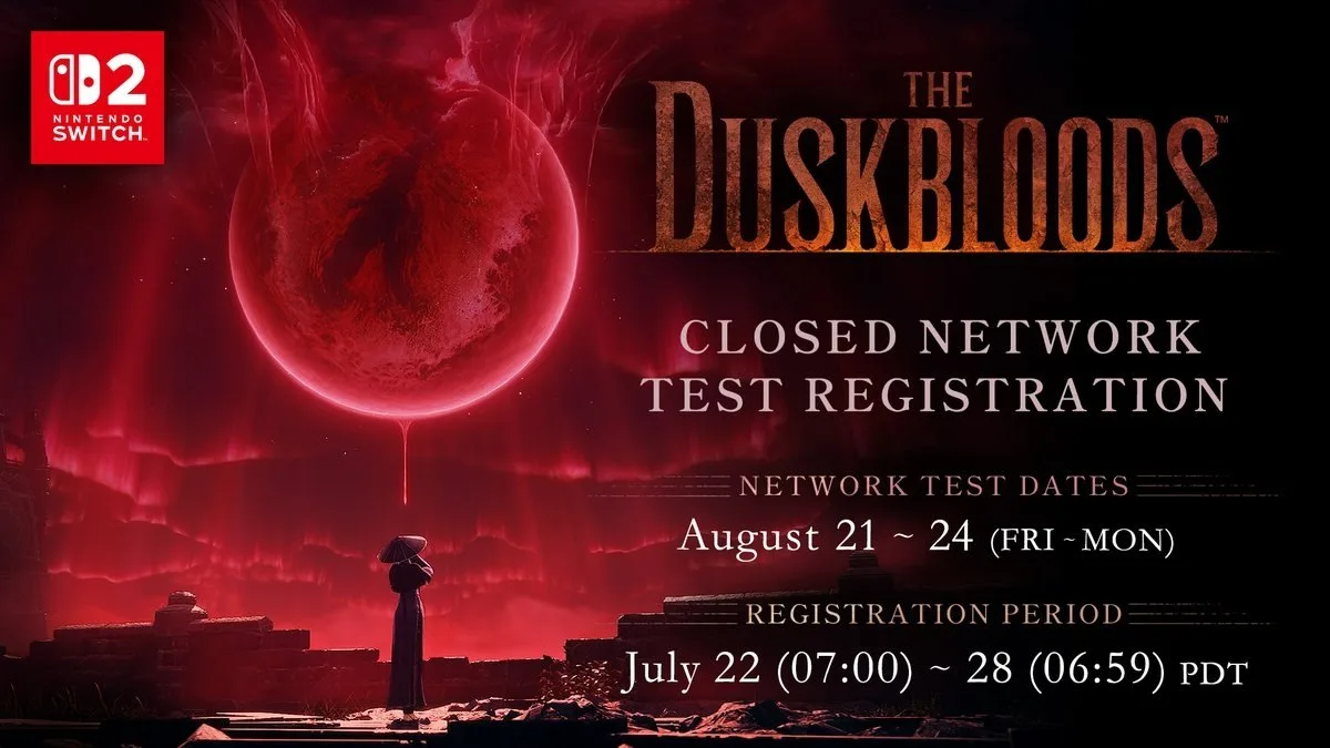Сегодня можно будет записаться на закрытый плейтест The Duskbloods