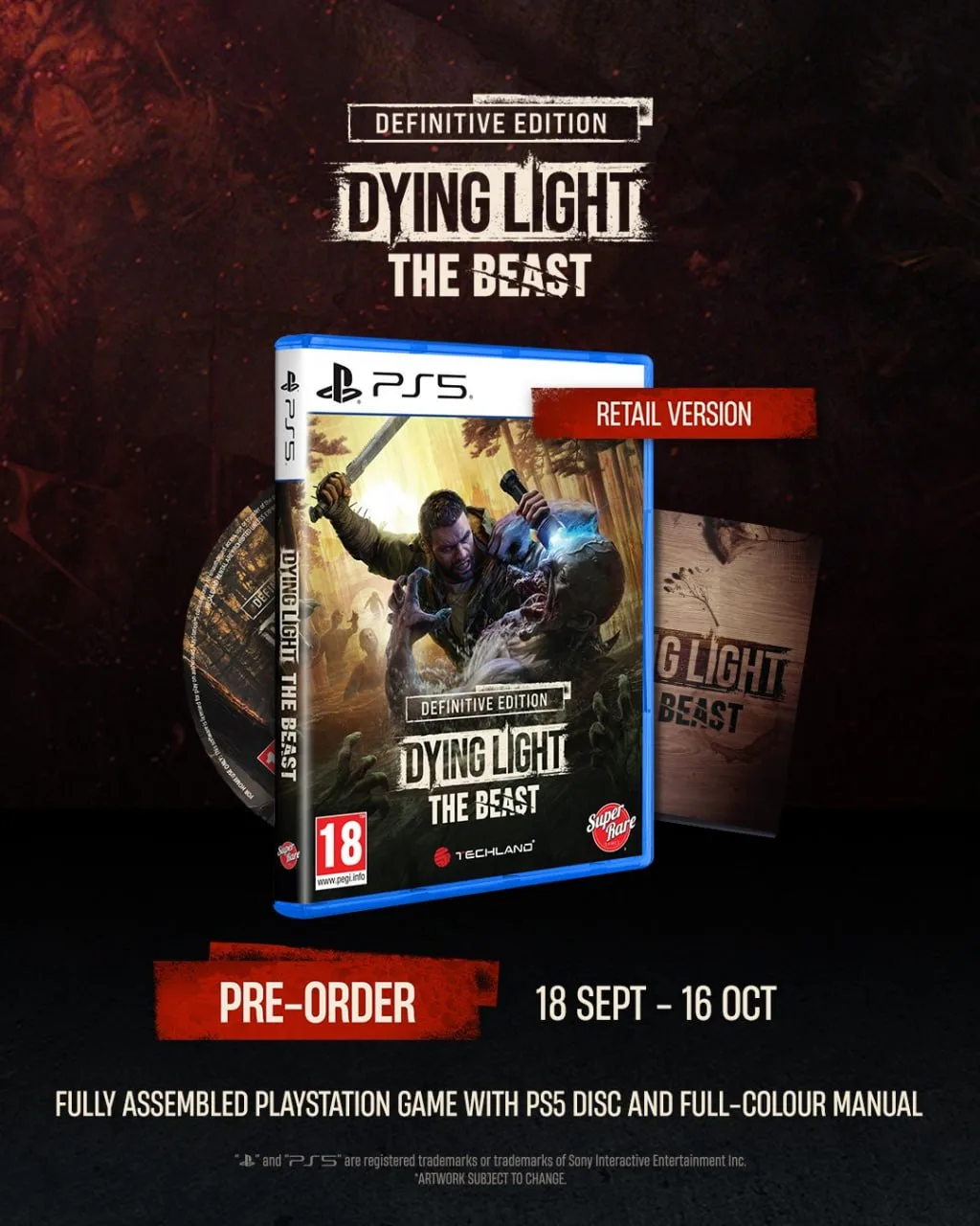 Dying Light: The Beast официально получит три варианта физического издания. Предзаказы ...