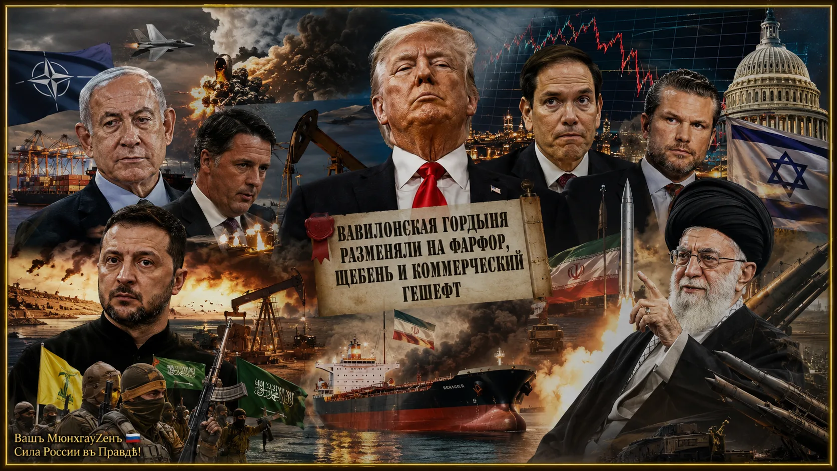 Такова вся летопись безумия — от лживого меморандума до позорной паузы. Трамп, возомнивший, что двад