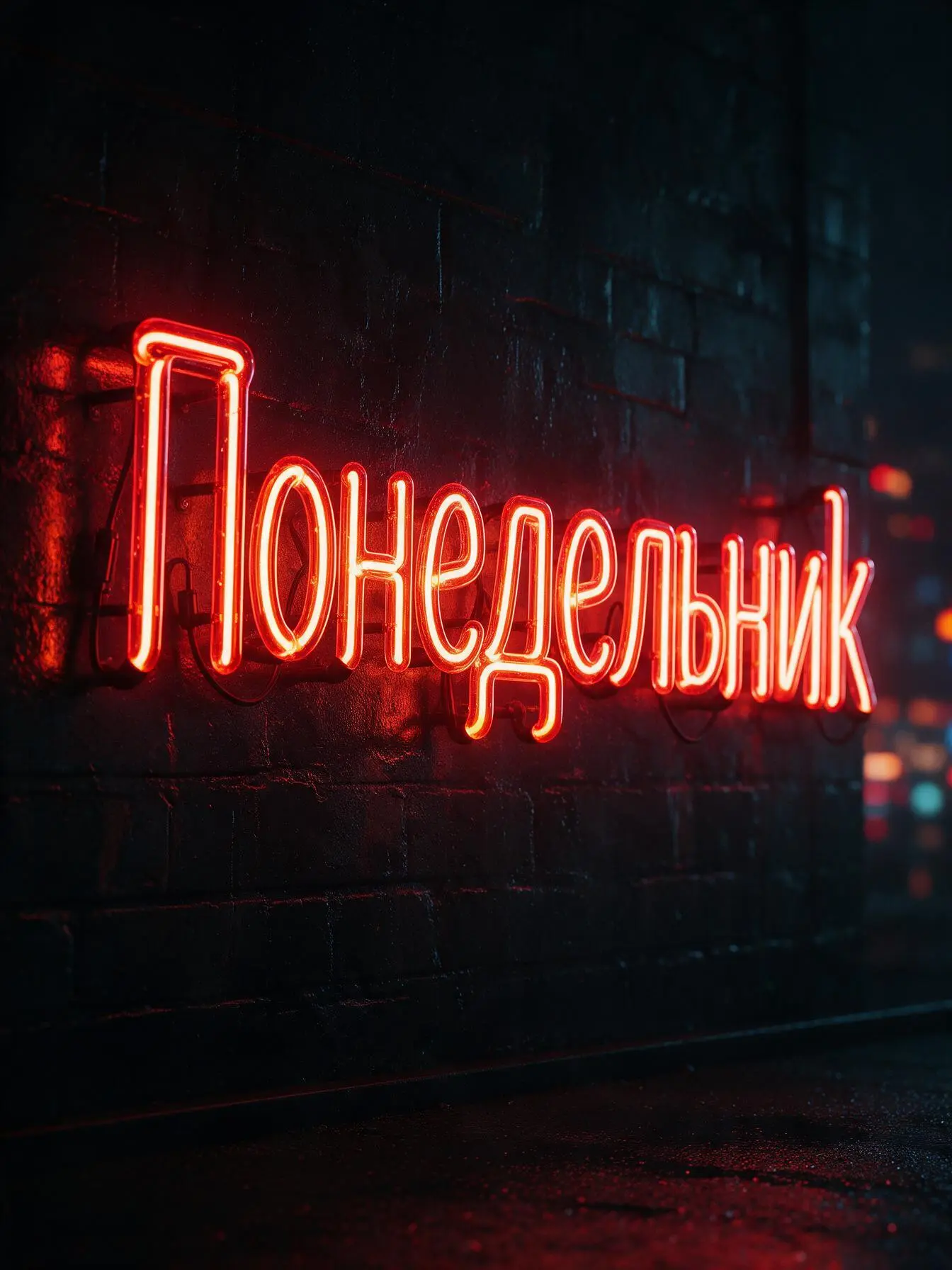 Неоновая вывеска