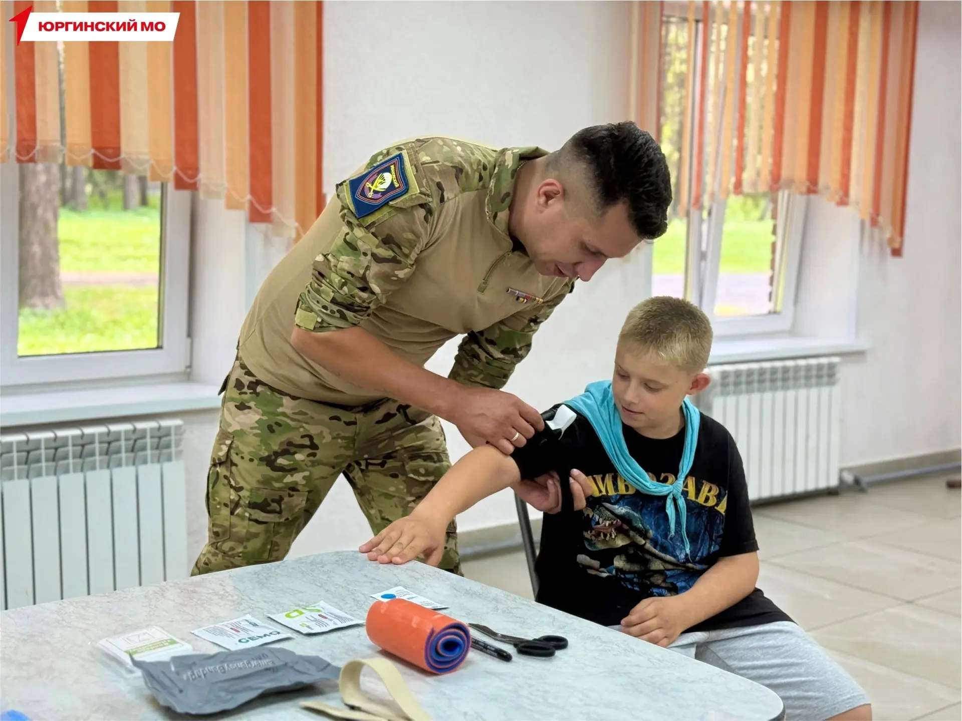 ⛑ Первые Кузбасса продолжают обучаться оказывать первую помощь!