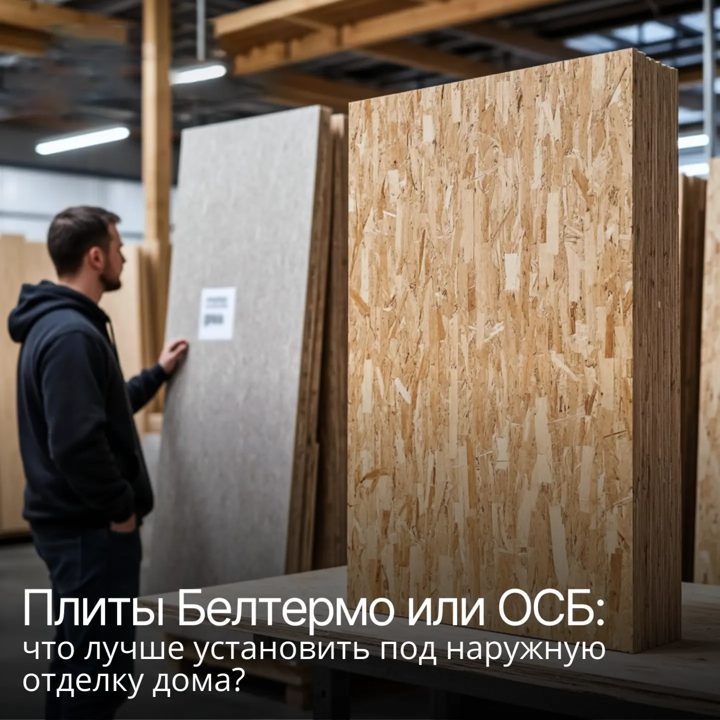 Плиты Белтермо или ОСБ: что лучше установить под наружную отделку дома? 🏠🤔