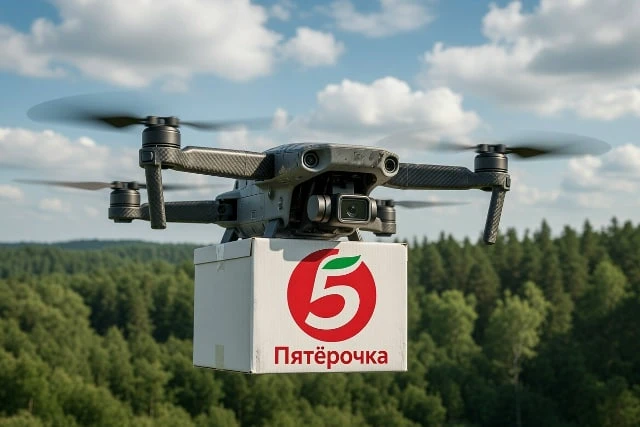 🛸 Товары из «Пятёрочки» хотят доставлять дронами

X5 Digital изучает возможность запуска беспилотно