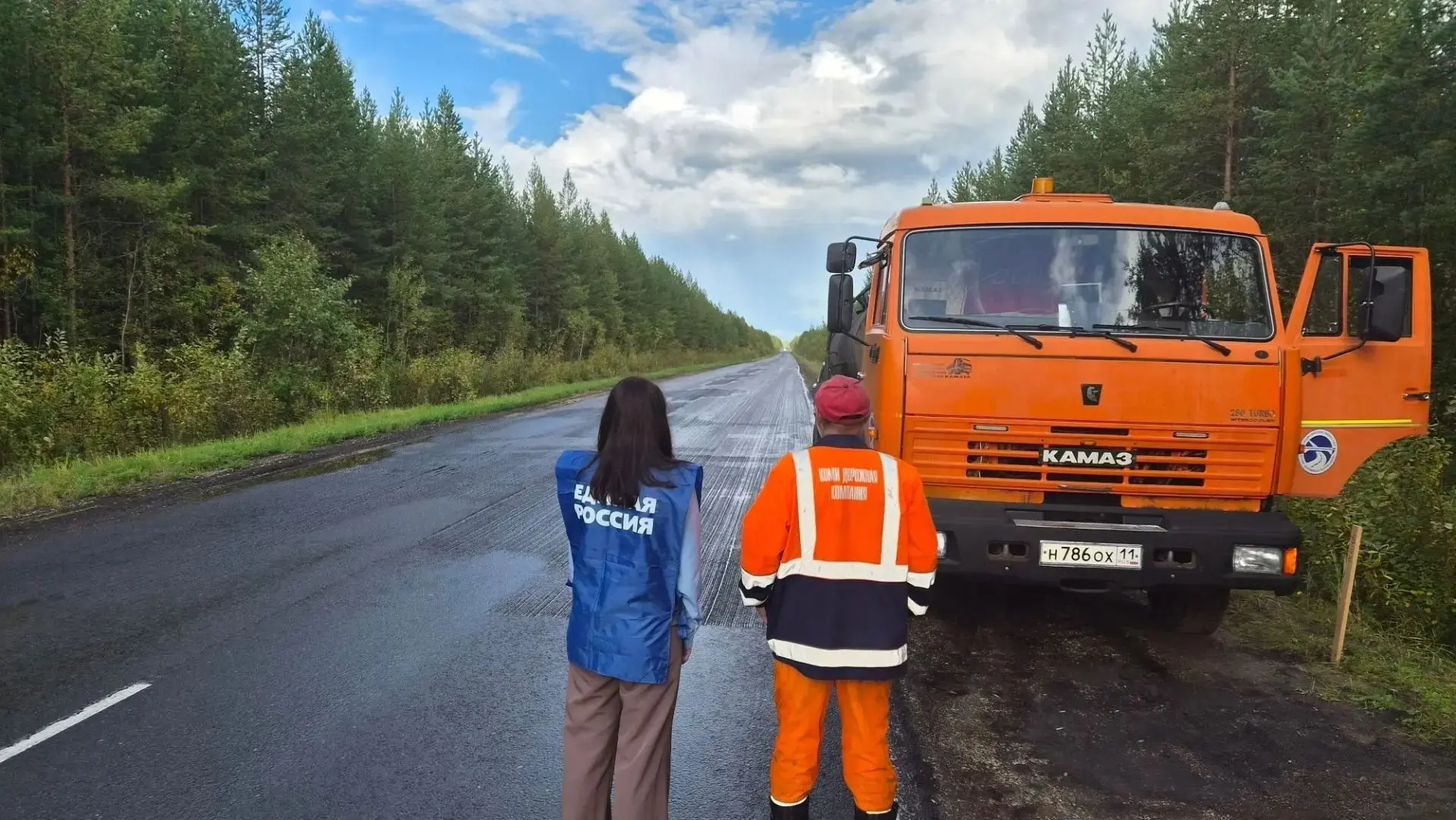 В Коми обновляют дорожную инфраструктуру.