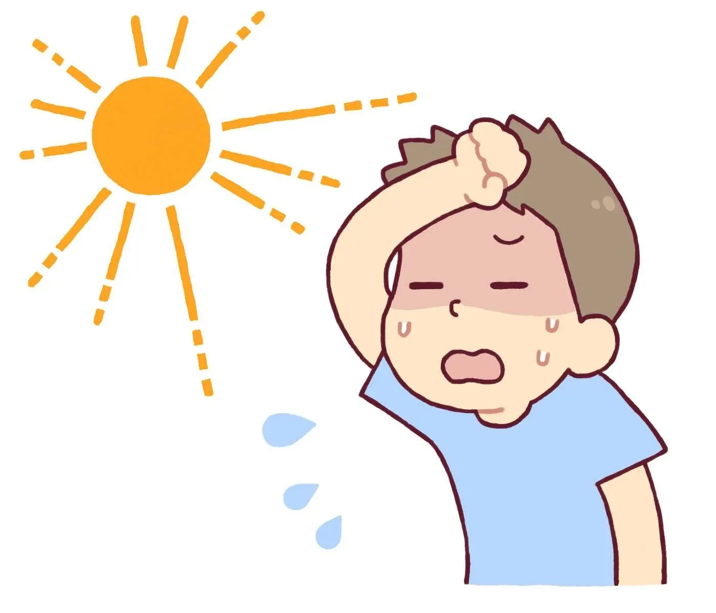 🔆Уважаемые родители, помните! ❗Летом опасны не только солнечные, но и тепловые удары❗Тепловой удар 