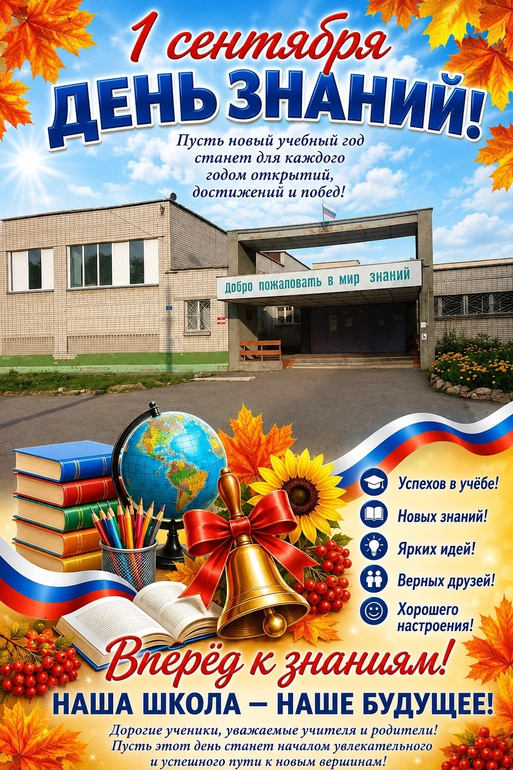 Всех с новым учебным годом!