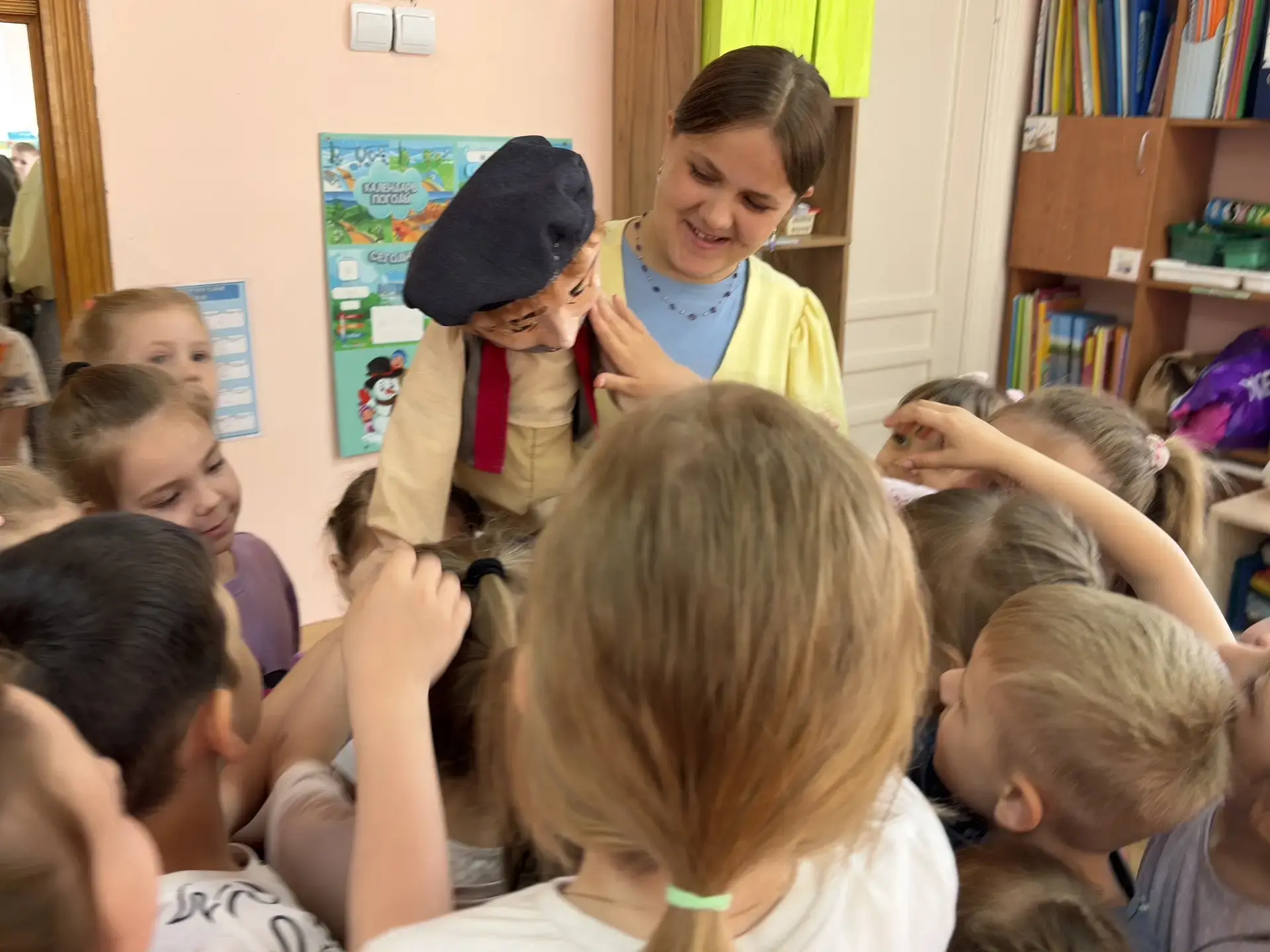 Сегодня в гости к нам приехали специалисты библиотеки для слепых имени В.Я. Ерошенко. О...