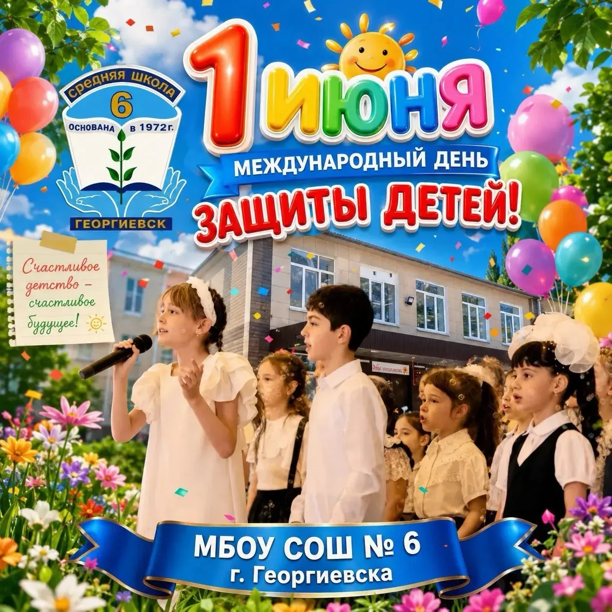 1 ИЮНЯ– ДЕНЬ ЗАЩИТЫ ДЕТЕЙ!