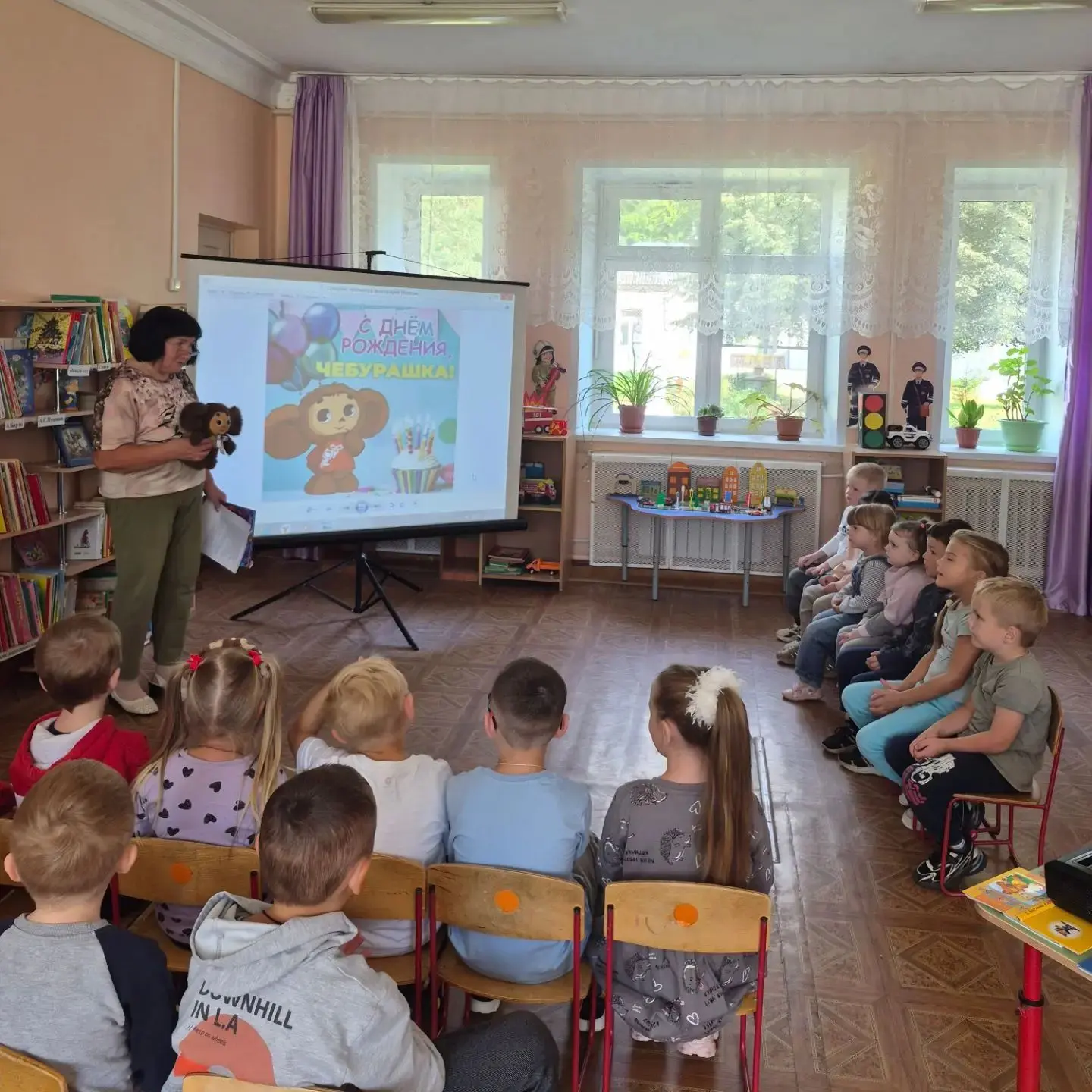 🎉 Ура, отметили 60‑летие Чебурашки в нашем детском саду! 🎉