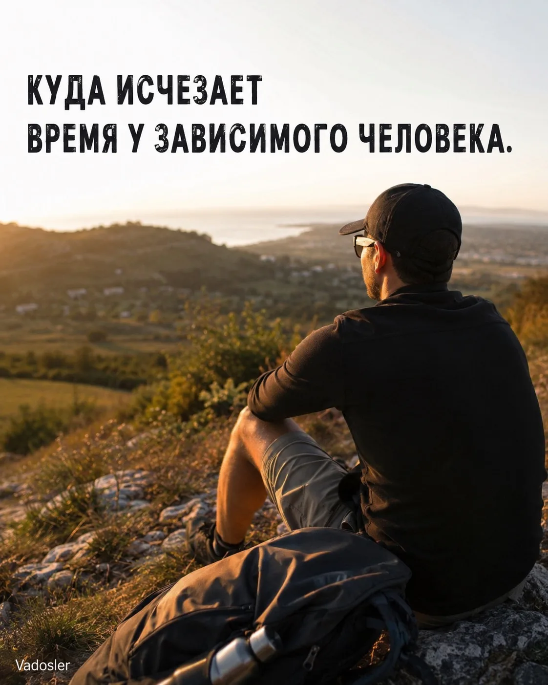 Когда человек пьет регулярно, исчезают не только деньги и здоровье.

Исчезает время.

Несколько часо