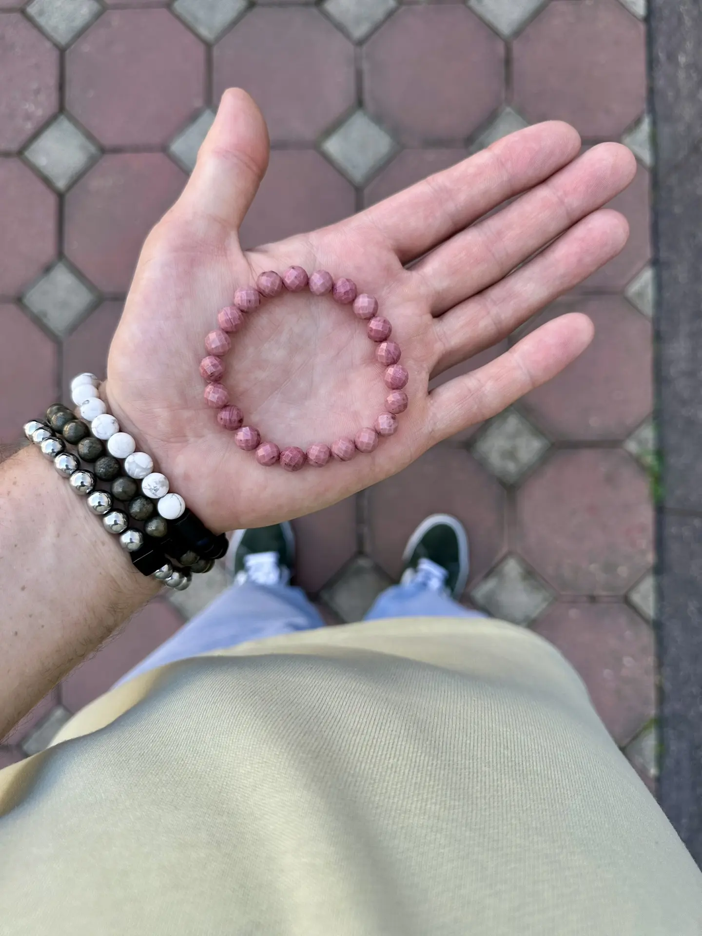 💗 Родонит в огранке. Бразилия.