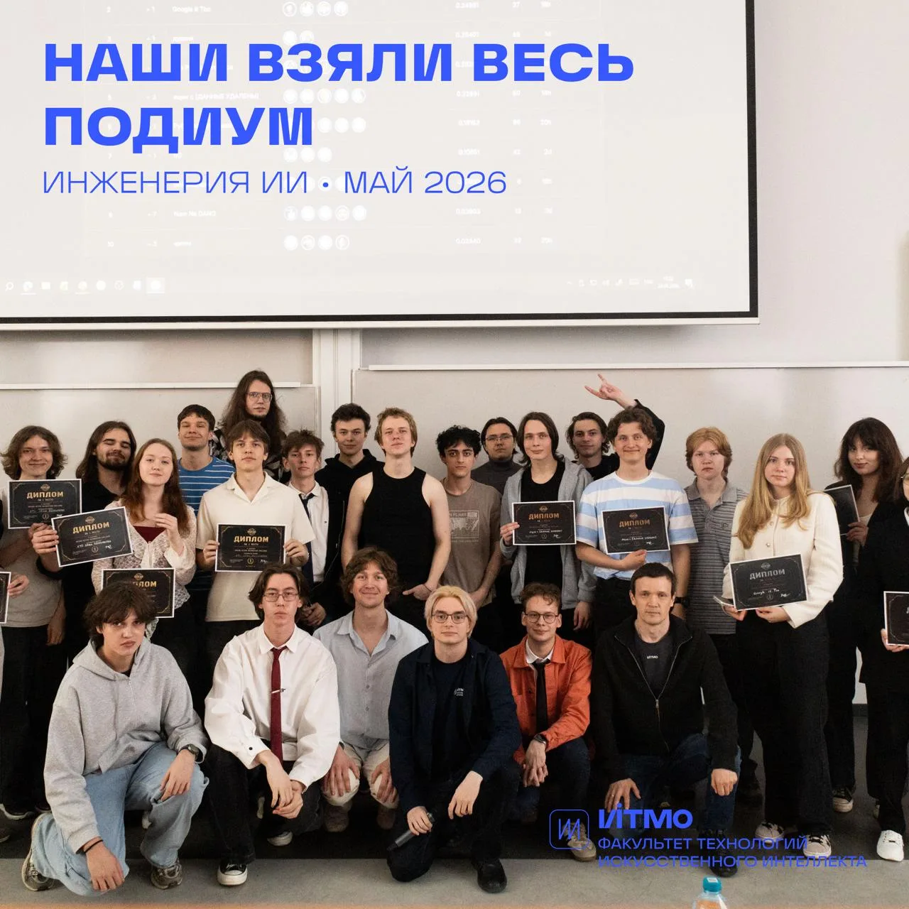 Итоги соревнования RASCAR: весь подиум — у первокурсников ФТИИ 🏆