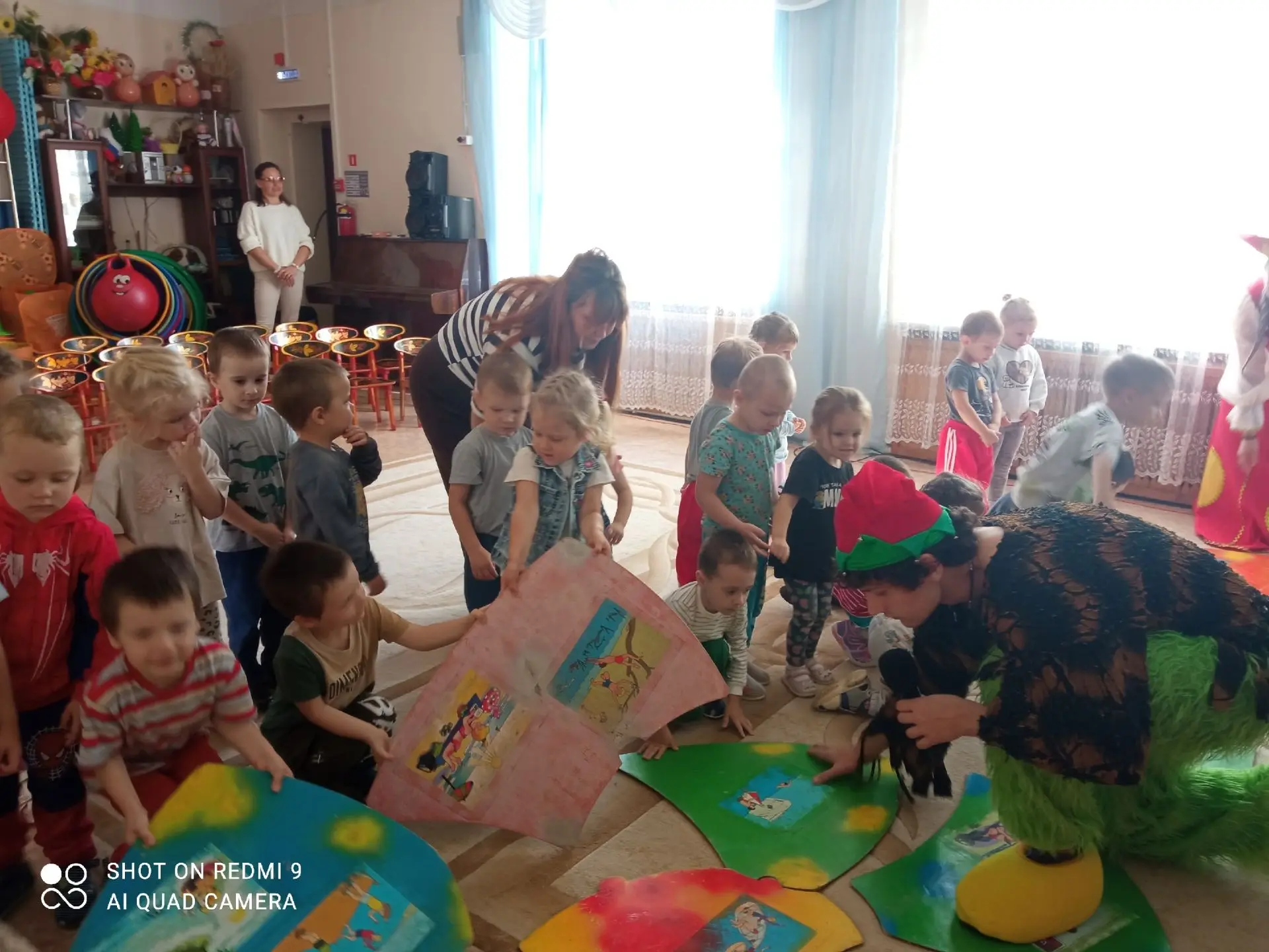 Сегодня в гостях у наших ребят был детский интерактивный театр КВЕСТШОП ВЛАДИМИР - ИВАН...