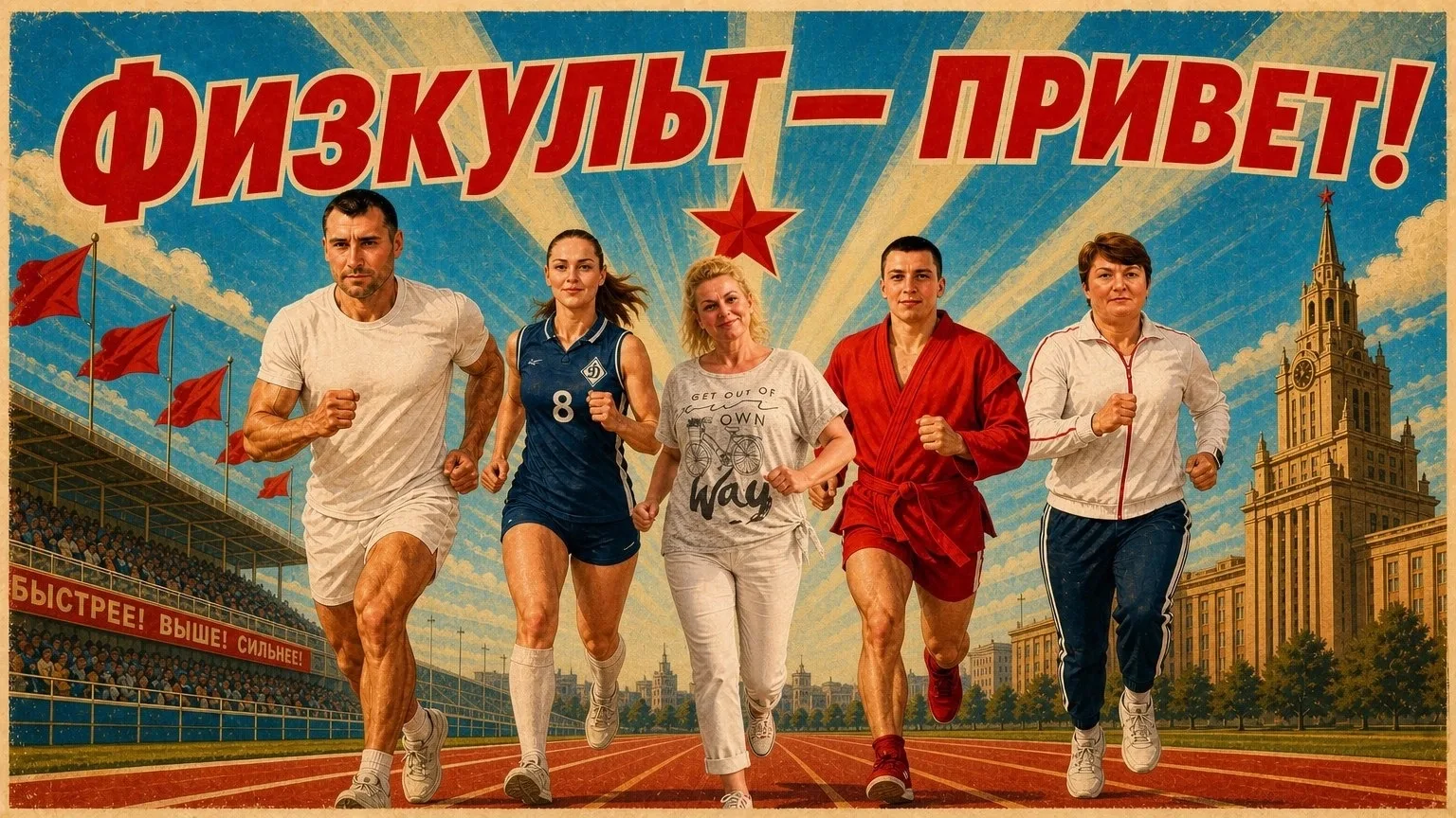 С днем физкультурника, легенды спортзала!