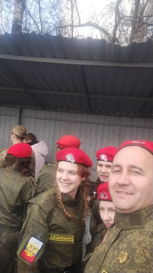 🎯"ВОСКРЕСЕНСКИЙ РУБЕЖ"🇷🇺  На гостеприимной Воскресенской земле отряд "Ратник" нашей #гимназии21 прин