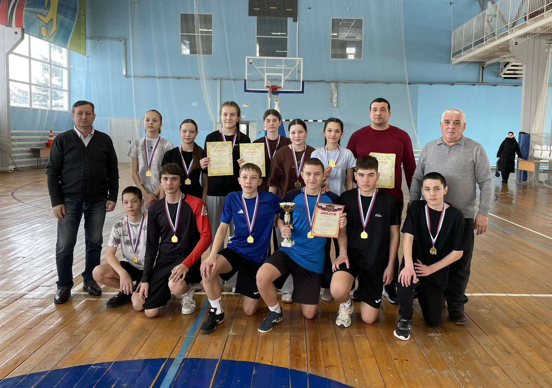 Сегодня, 27 февраля, на базе ФОК «Батыр» прошёл муниципальный этап спортивной лиги Школ...