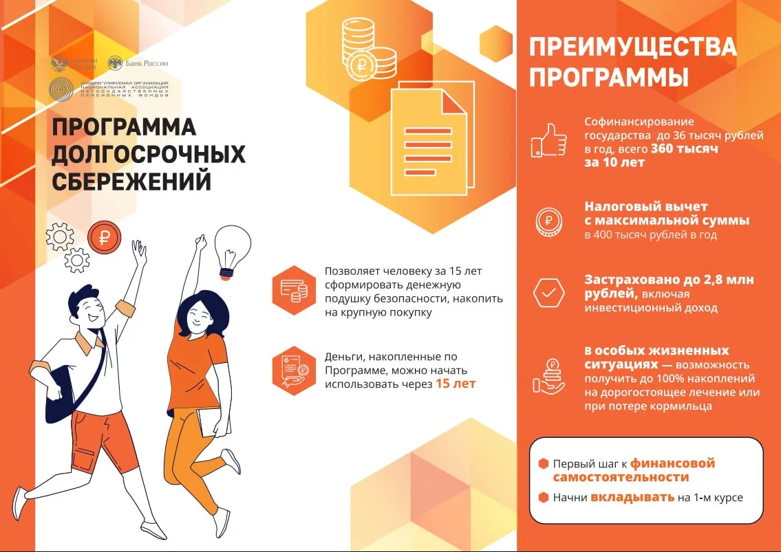 💡 Как сохранить и приумножить деньги? Программа долгосрочных сбережений — это просто

Программа дол