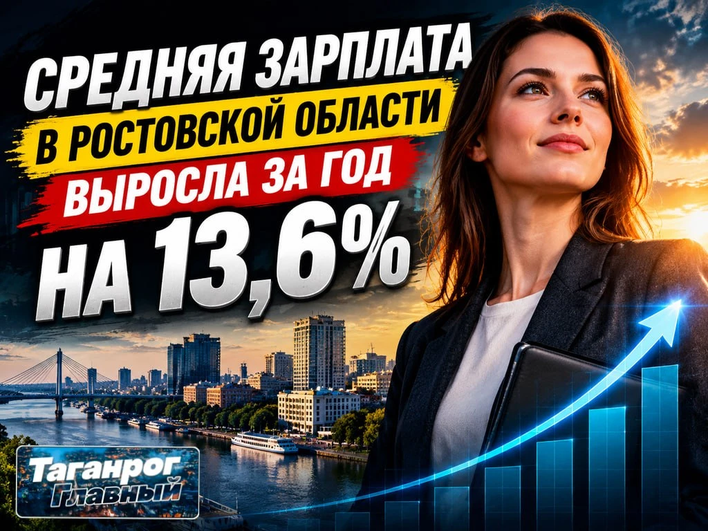 Средняя зарплата в Ростовской области выросла за год на 13,6%