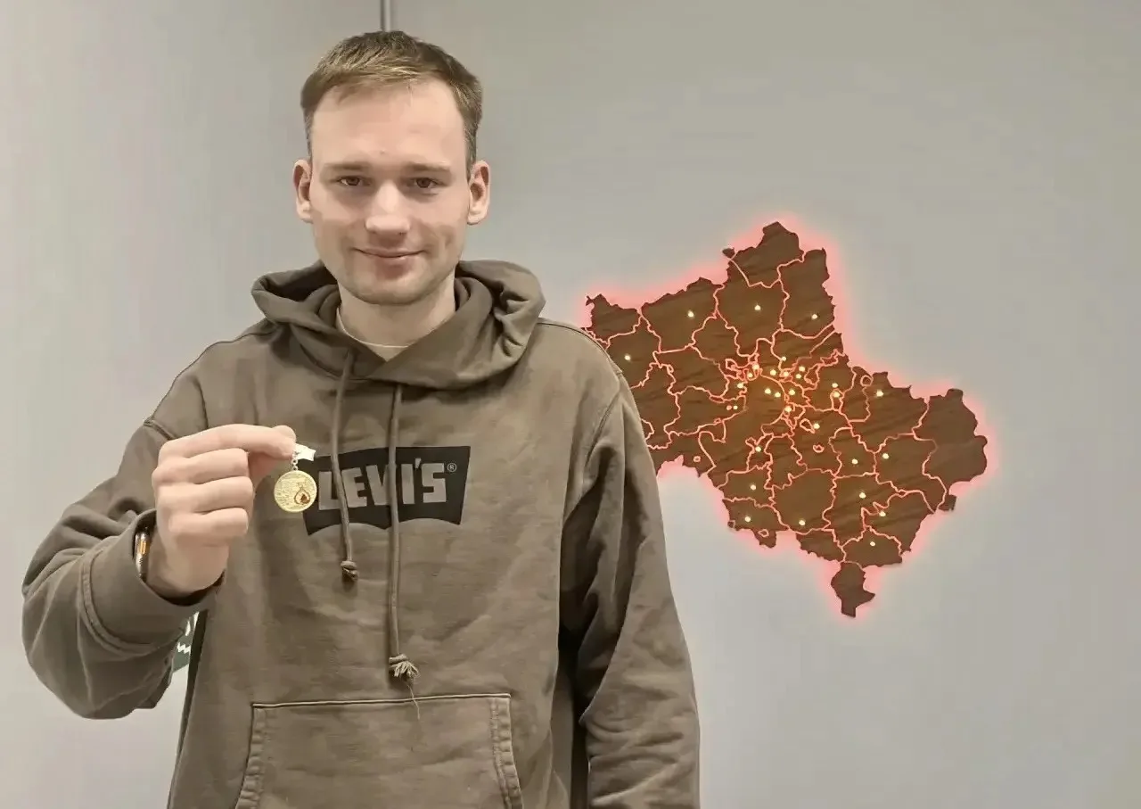 Видеоинженер из Подмосковья стал Почетным донором России  📹 25-летний Павел Зубцов, видеоинженер Нац