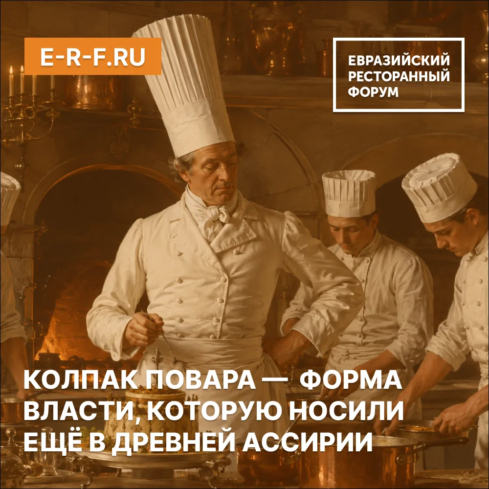 👑 Колпак повара — это не аксессуар. Это форма власти, которую носили ещё в древней Асс...