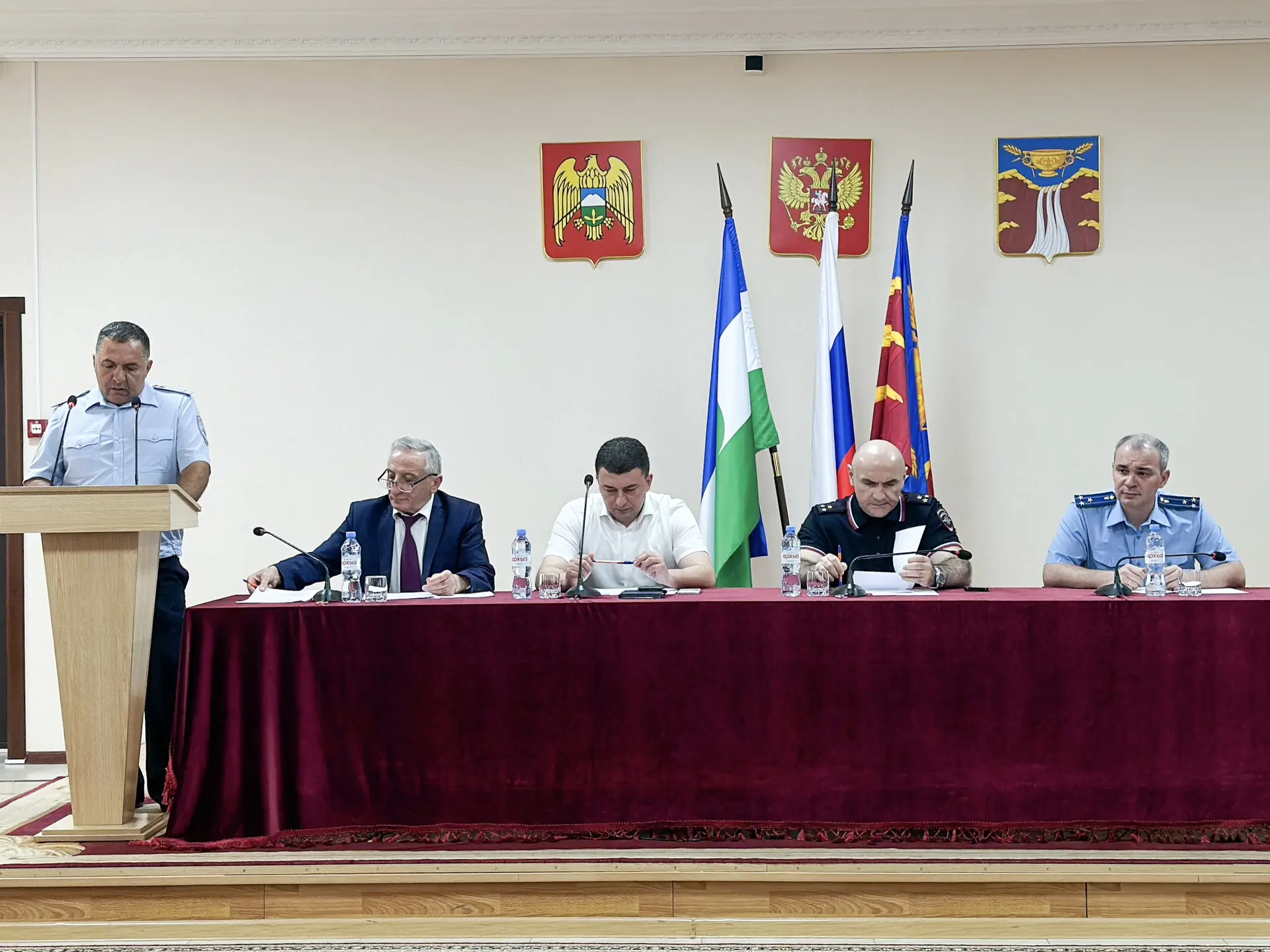 Сегодня состоялось заседание Антитеррористической комиссии Чегемского района с участием...