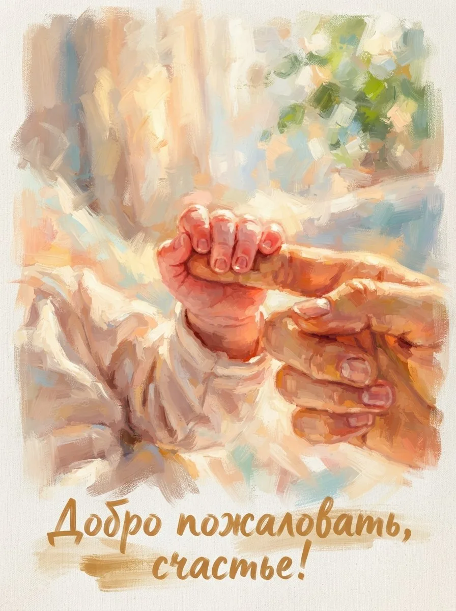 Добро пожаловать, счастье! В мире стало на одно маленькое чудо больше, и эта крошечная ...