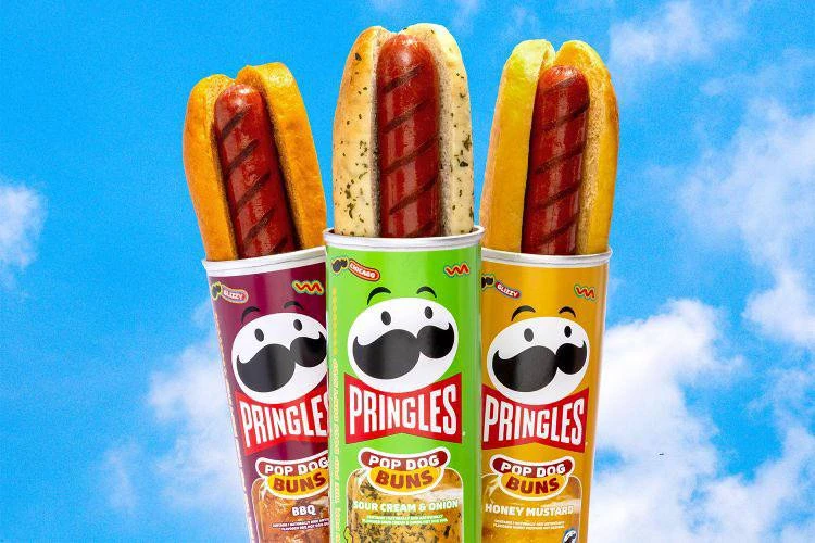 Pringles выпустит булки для хот-догов в фирменных банках
