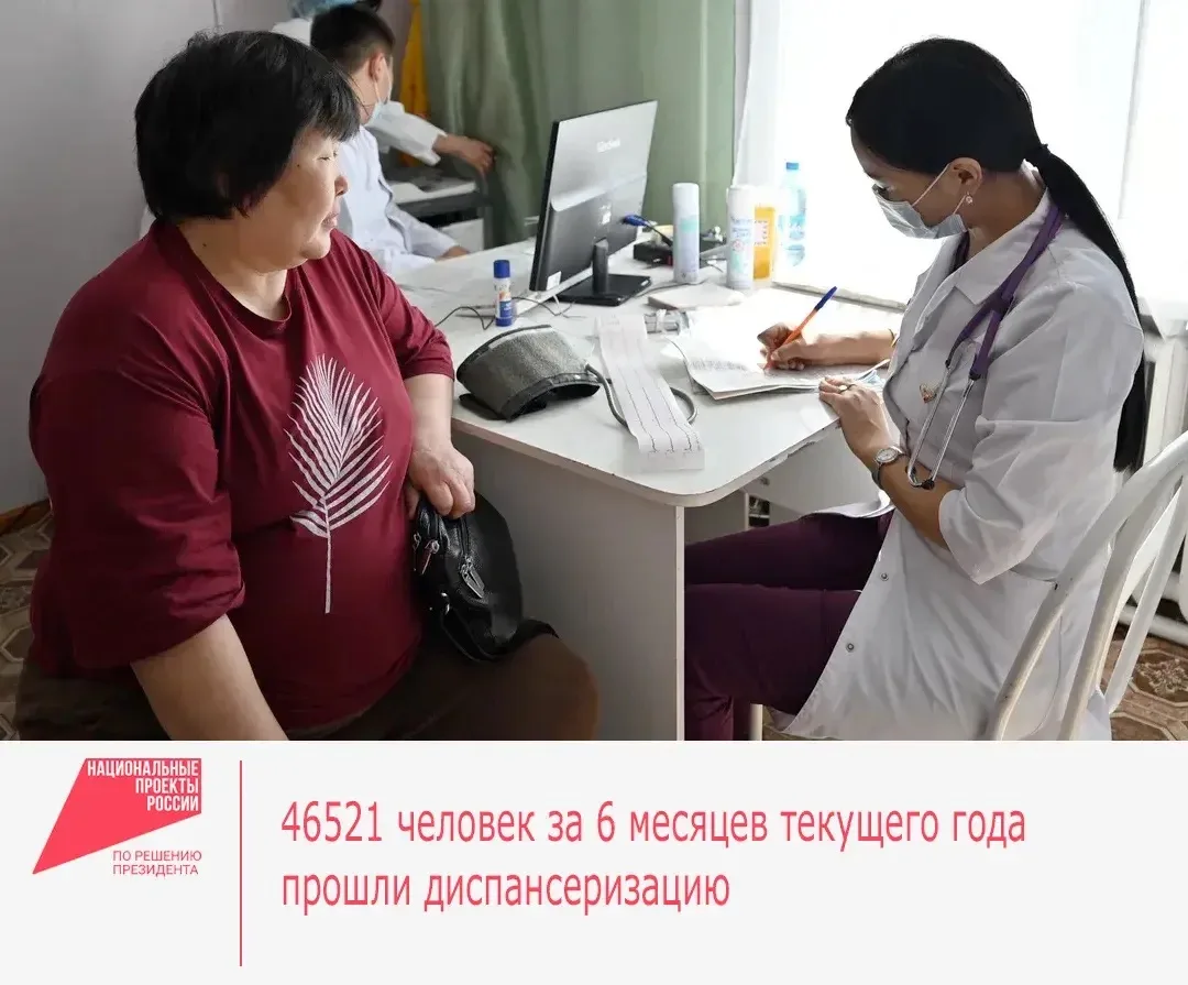 56801 случай фактора риска возникновения заболеваний выявлен по итогам диспансерного об...