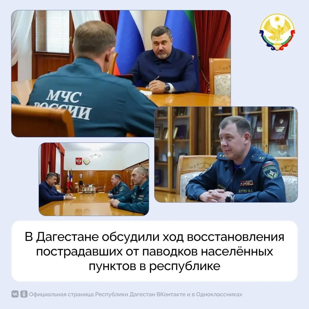Фёдор Щукин обсудил с замминистра МЧС России восстановление пострадавших от паводков те...