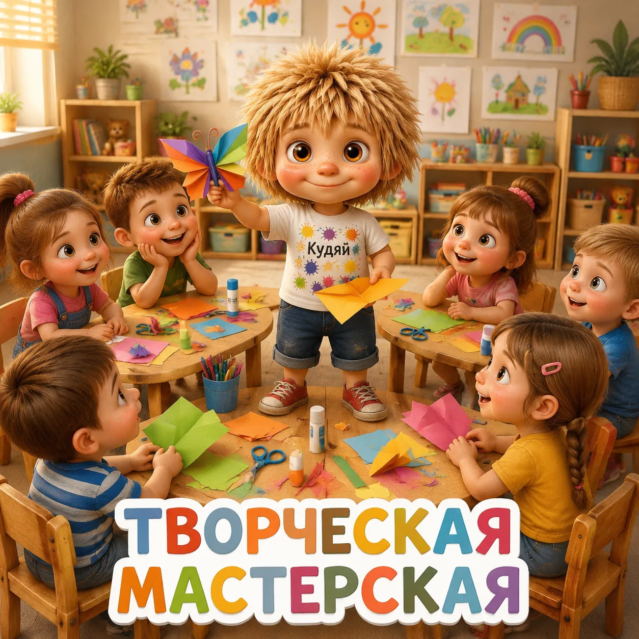 🦋 Летняя мастерская в гостях у «Золотого ключика»!
