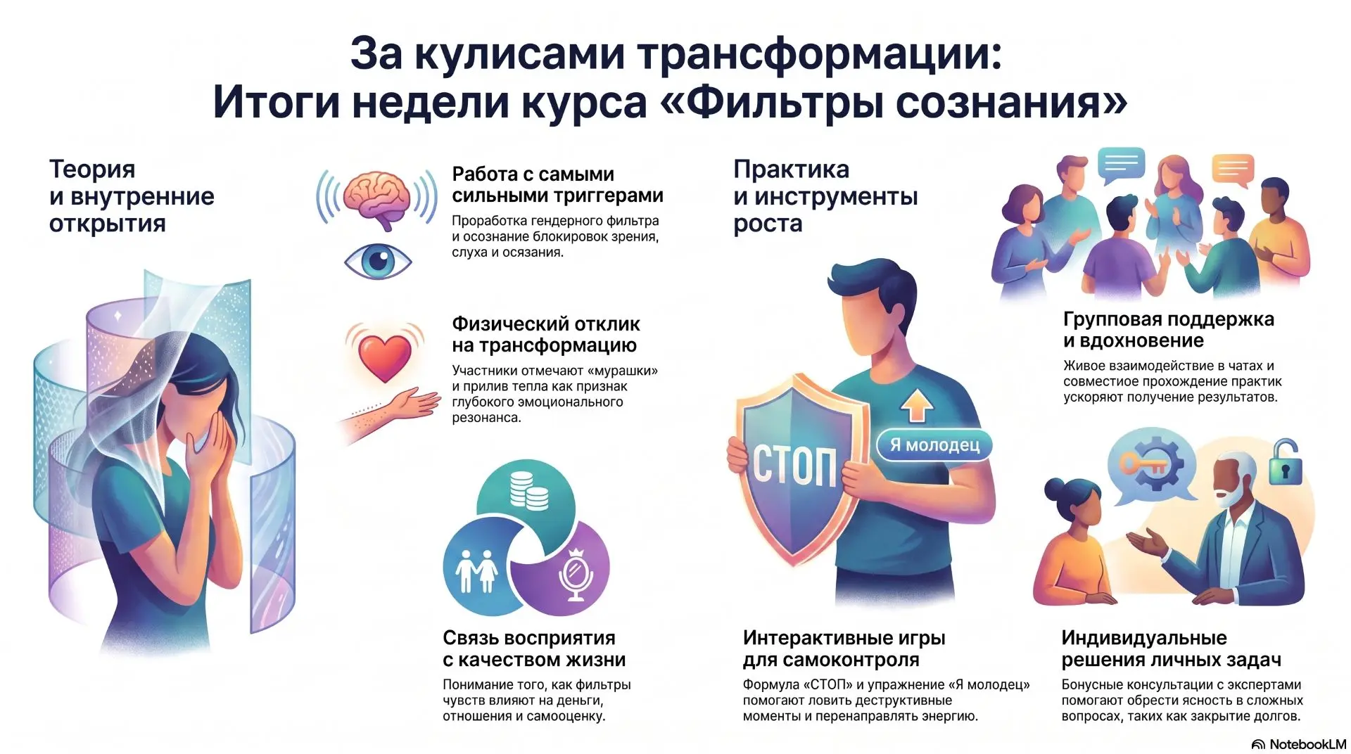 «Я смотрю, но не вижу. Слушаю, но не слышу?». Всё потому, что фильтры сознания закрывают органы чувс