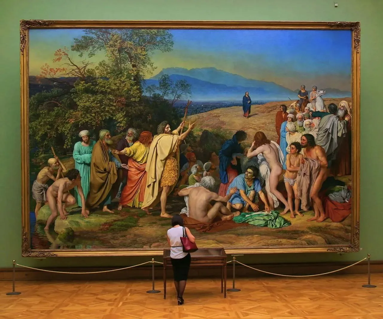🎨 А вы знали, что в Третьяковке есть отдельный зал для одной картины?