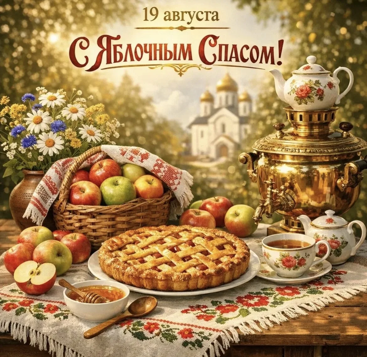 С Яблочным Спасом, дорогие земляки! 🍎