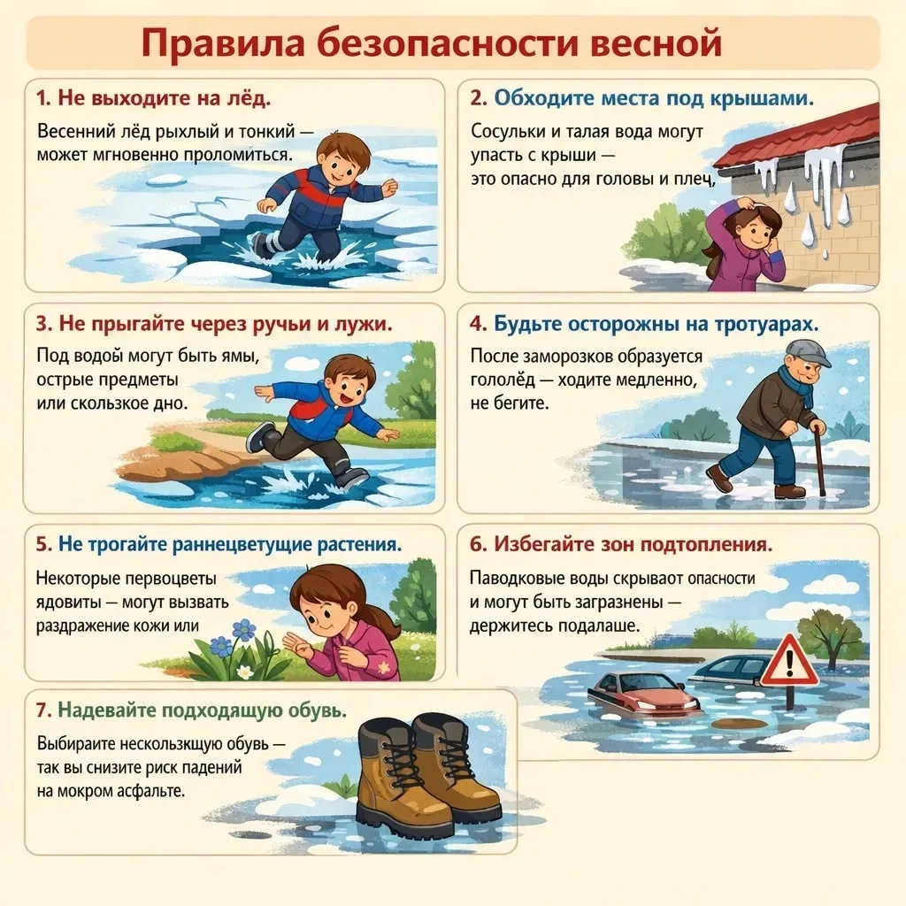 Весна хоть и приносит с собой не мало радостных событий,но ранней весной так подстерегают различные 
