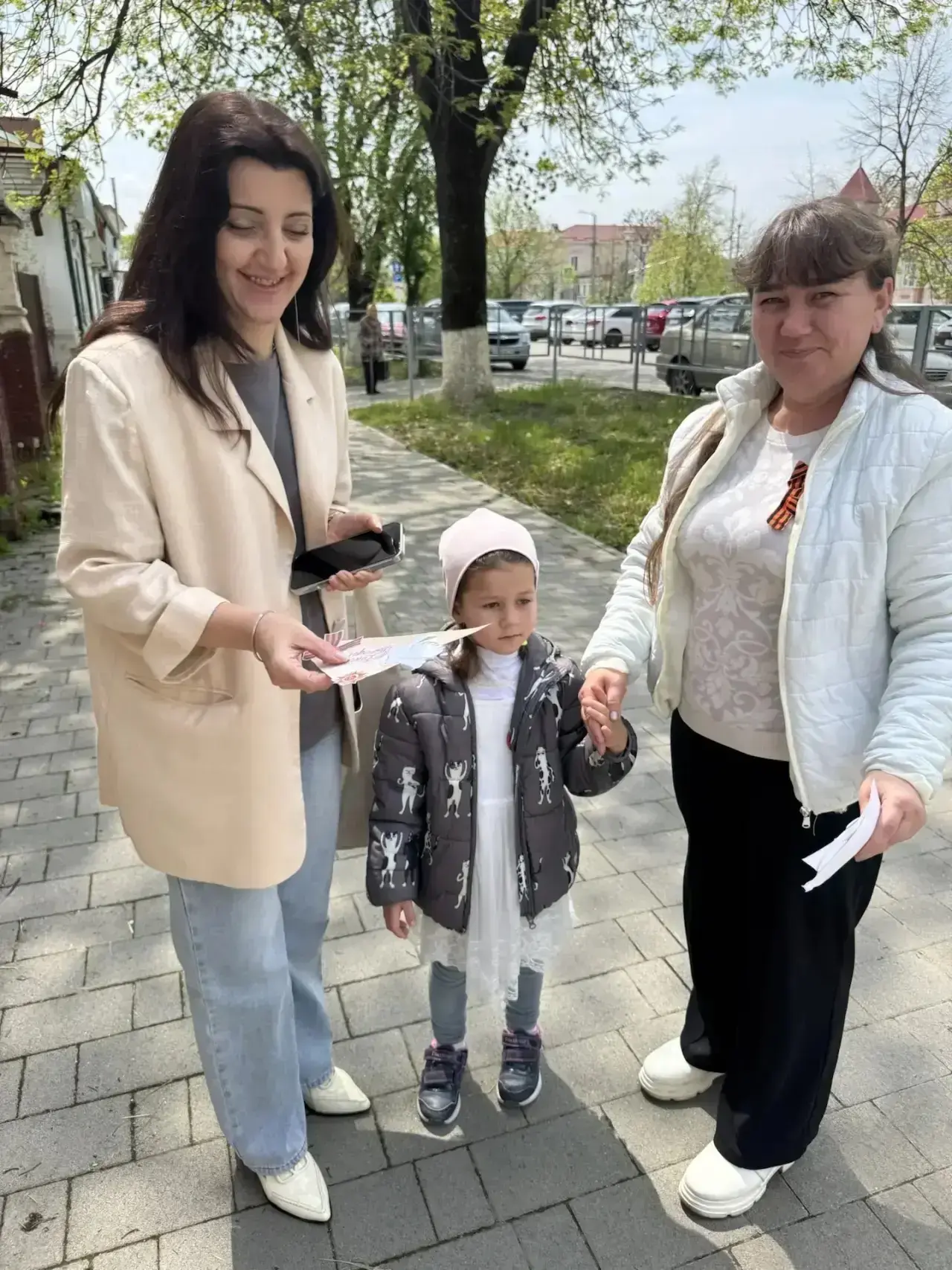 В преддверии празднования 81‑й годовщины Великой Победы воспитанники МДОБУ детского сад...